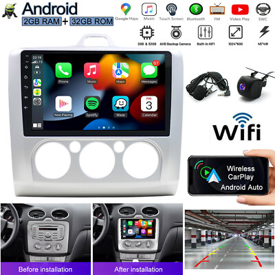 9'' Android13 Autoradio Für Ford Focus Ford Focus 2004-2011 BT Navigation GPS