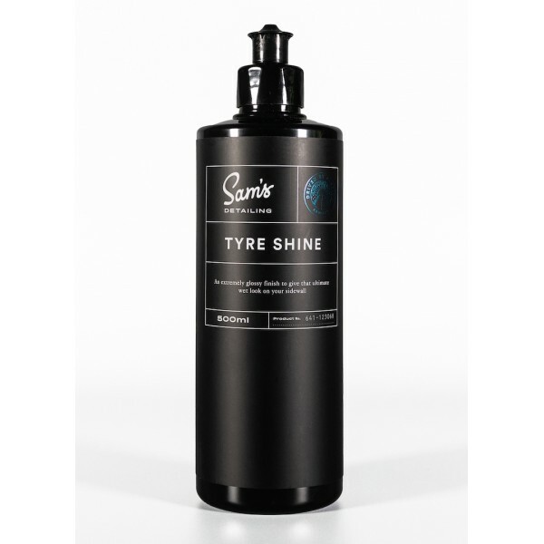 Sam's Detailing Tyre Shine Dressing 500ml - Extreme Gloss Finish - Sams