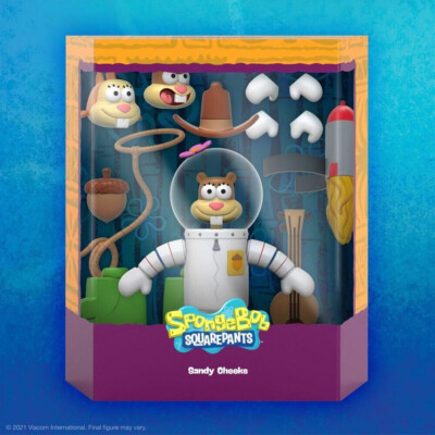Spongebob Ultimates Actionfigur Sandy Cheeks 18 cm Super7