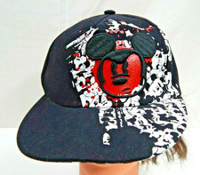 Disney Parks Angry Mickey Mouse Fitted Baseball Cap Hat Youth Size Nice