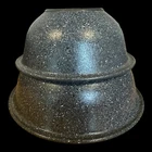 2 Vintage Pyrex Granite Nesting Mixing Bowls # 322 & #323, 1l & 1.5l