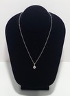 Sterling Silver 925 Cable Link Chain Necklace 16" 