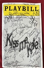 Kiss Me, Kate Autographed Cast Playbill(2000)