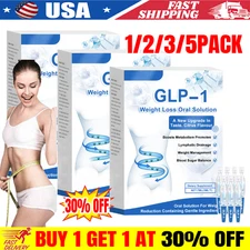7~35X GLP-1 Weight Loss Oral Drops for Intestinal Slimming Boosting Metabolism