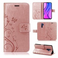 Handy Tasche HandyhüLle Flip Cover Wallet Case FüR Xiaomi Mi 10T Lite Rosegold