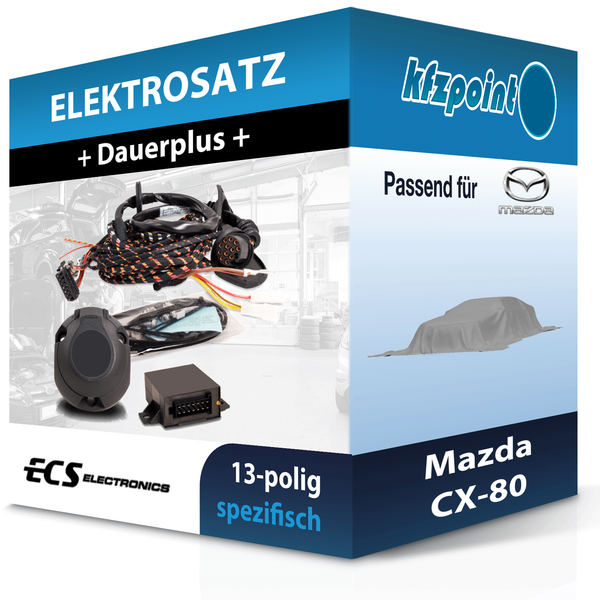 für Mazda CX-80 04.2024-Jetzt ECS E-Satz 13Polig Fahrzeugspezifisch NEU-image