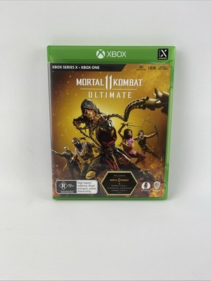 Mortal Kombat 11 Ultimate - MIcrosoft Xbox One Series X - 2 Disc Set - PAL