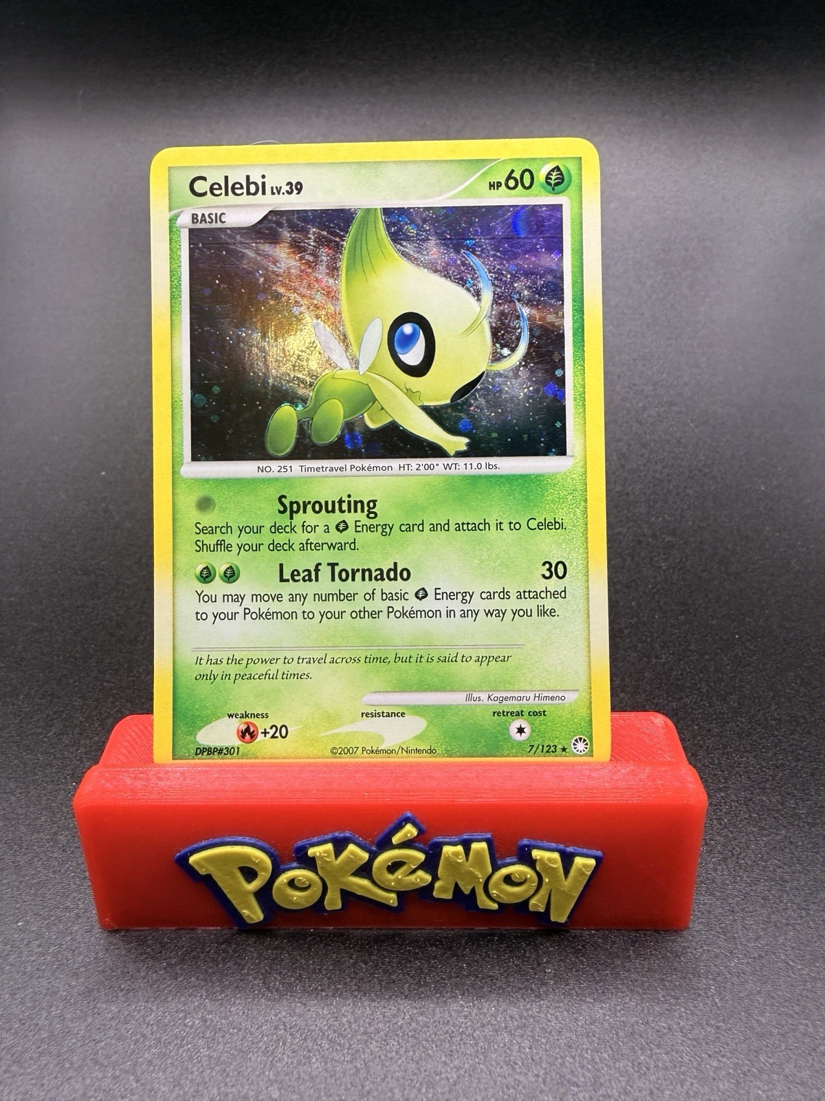 Pokémon TCG Celebi Holo Rare Mysterious Treasures 7/123 - LP