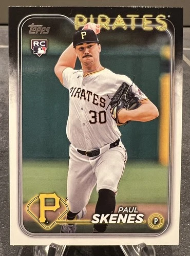New Listing2024 Topps Update Rookie Paul Skenes RC #US100 Pirates Base