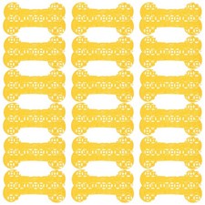 Yellow Pet Tribute Paper 45Pcs Durable Spiritual Offering for Home Use