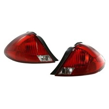 2pcs Red Clear Lens Turn Signal Tail Light Assembly For Ford Taurus 2000-2003