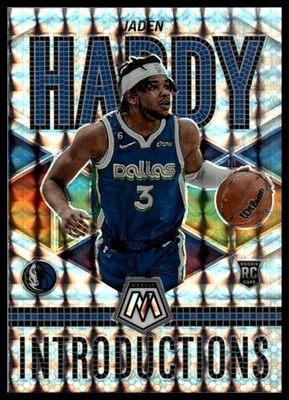 2022-23 Panini Mosaic #5 Jaden Hardy Introductions Mosaic