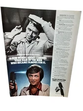 1972 Remington Mist-Air Hot Comb Ad Edd Byrnes Kookie 77 Sunset Strip Actor