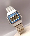 Seiko Quartz LC Chronograph A128-5000 Vintage Jan 1978 Digital Watch Japan