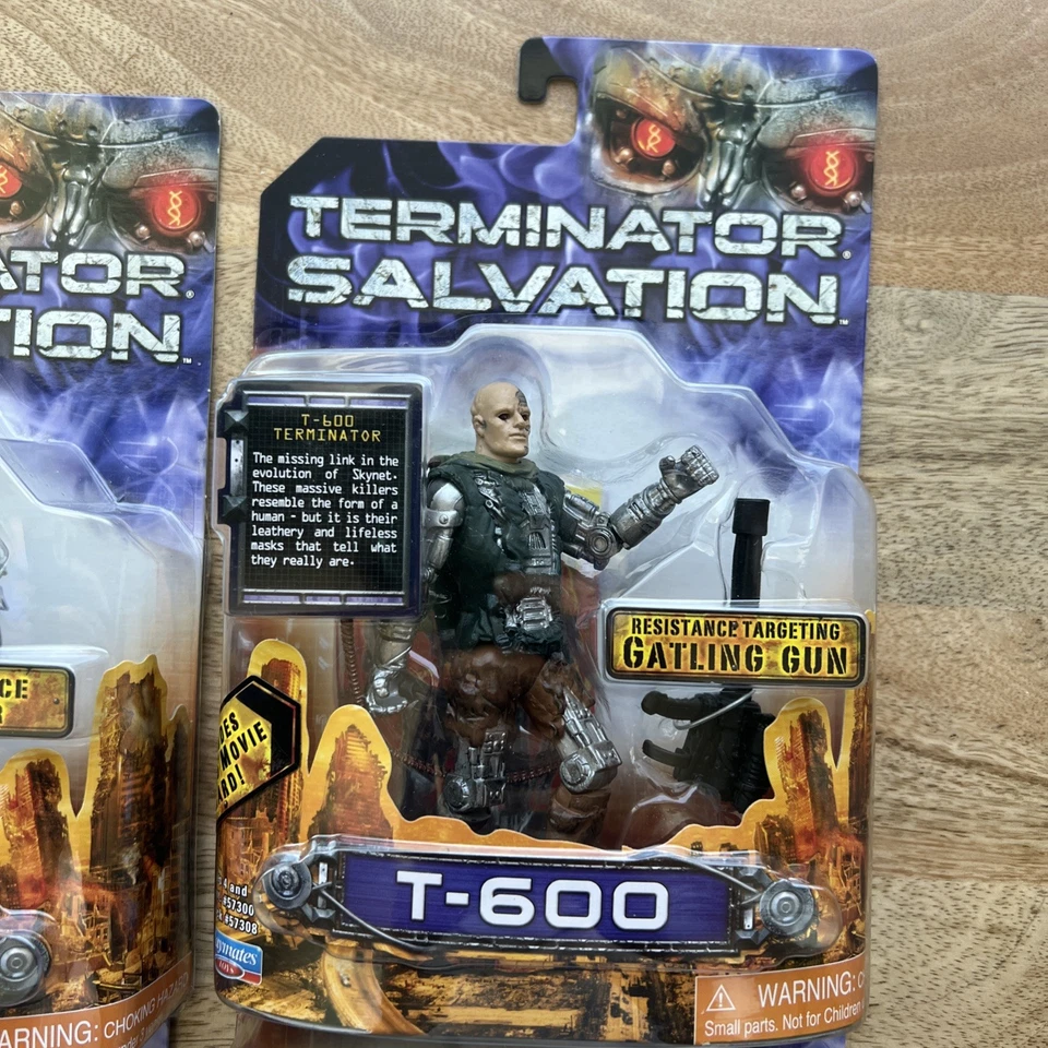 Terminator Toys-T-R.I.P. - T-600 - John Connor - LOTE de juguetes Playmates Foto 2 de 4