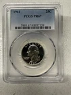 1961 Washington Silver Proof Quarter PCGS PR67! 90% Silver