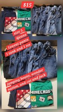 Jumping Beans, Wonder Nation, Cat and Jack Boys Clothing Lot Size 5 Jeans Tees