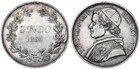Vatican 1 Scudo Silver 1853 Pius IX ss-vz 129516