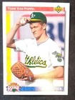 Photo of 1992 Upper Deck #22 Todd Van Poppel Oakland Athletics Baseball Card