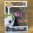 Funko Pop! Heroes #53 The Joker Purple Chrome Target Exclusive Vinyl Figure