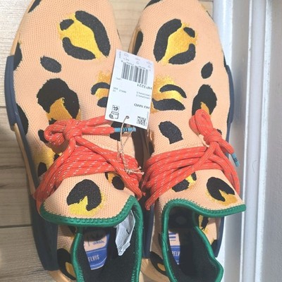 adidas Pharrell NMD Human Race HP3221 Animal Print Primeknit Multicolor Sneaker
