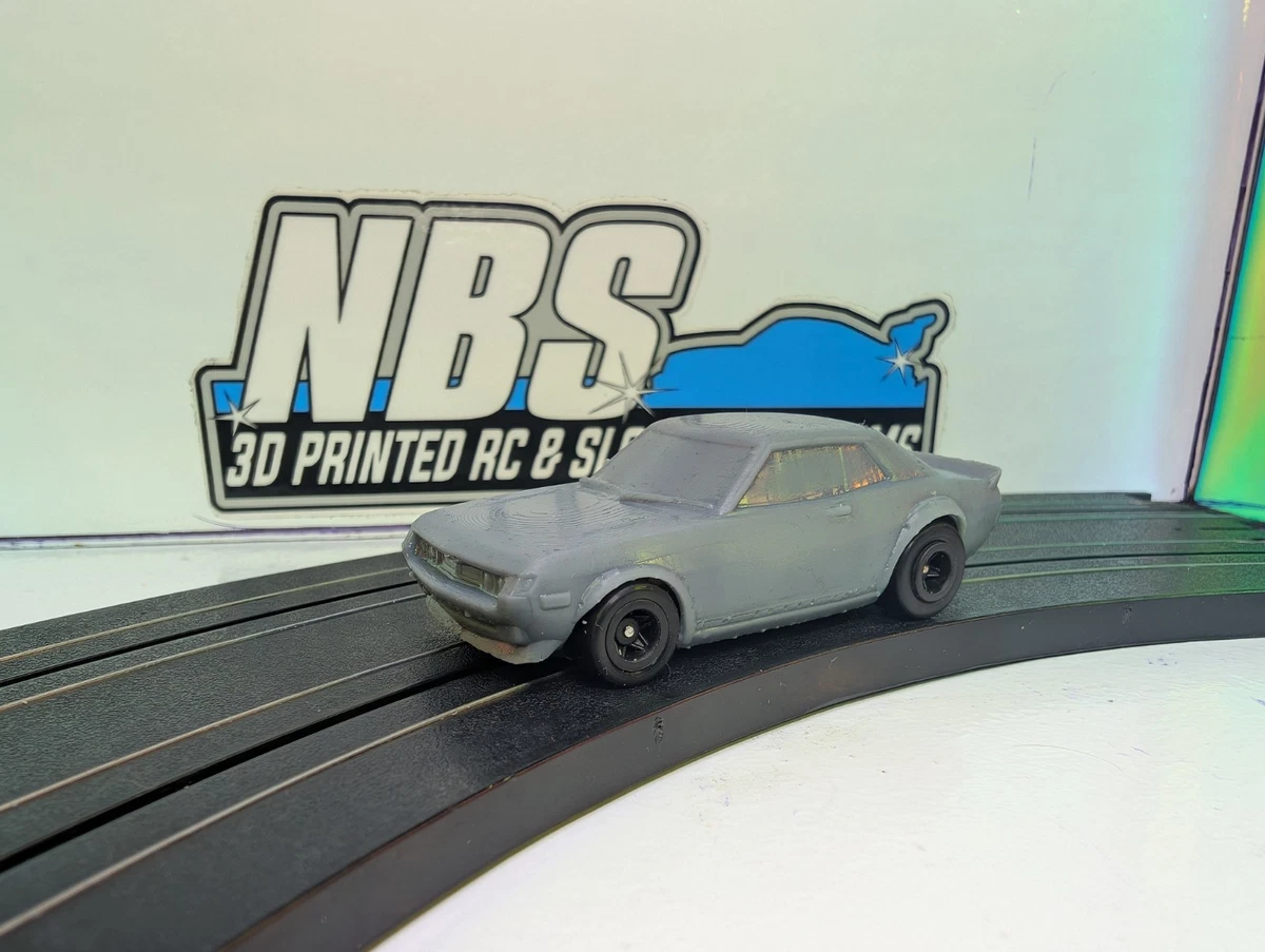 AFX Slot Car 3d Printed Body 74 Toyota Celica Suit Bulldog 1.6 Chassis