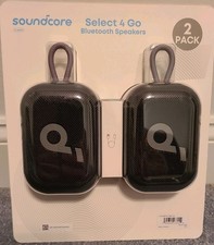 Soundcore Select 4 Go Bluetooth Speaker by Anker, 2-pack Floatable IP67 Outdoor