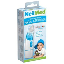 NeilMed Aspirator - Battery Operated Nasal Aspirator for Babies Kids