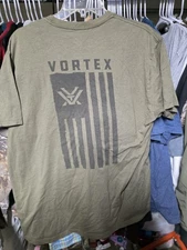 VORTEX OPTICS Men's Salute SS T-Shirt Military Heather Sz XL