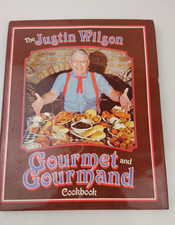 VTG 1990 The Justin Wilson Gourmet & Gourmand Cookbook Southern Cooking