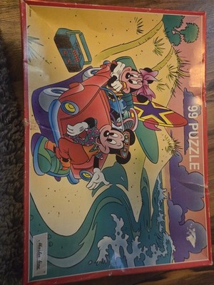 vintage Disney 99-piece puzzle from the ''Master-Line'' series, Mickey Mouse