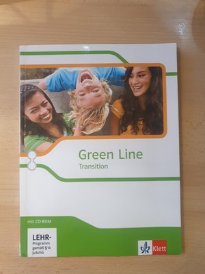 Green Line Transition mit CD Rom Englisch Klasse Gymnasium + Folie!!