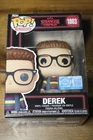 New & Sealed! Funko Pop! Derek Turnbow #1803 Stranger Things Vinyl Figure