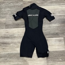 Body Glove Crush Women  s size 3/4 Neoprene Nylon Wetsuit Black Gray