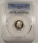 2003-S 10c SILVER PCGS PR70DCAM ROOSEVELT DIME PROOF DEEP CAMEO PR 70 DC