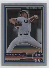 2023 Panini USA Baseball Stars & Stripes Silver Prizm Adam Hachman #51 0kz0