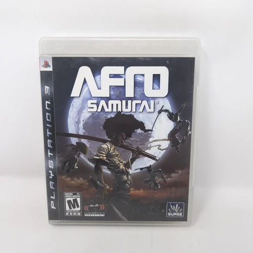Afro Samurai (Sony PlayStation 3, 2009) PS3 CIB Complete