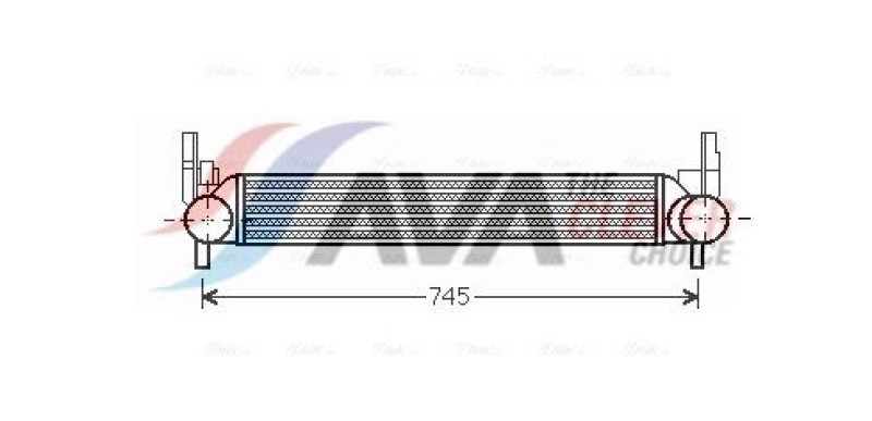 Intercooler de suralimentation améliorant le refroidissement du moteur Skoda Fabia II