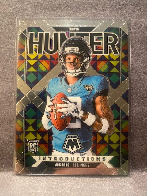 2025 Panini Mosaic - Introductions Travis Hunter #7 (RC)