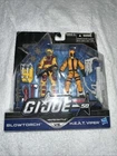 2014 GI Joe 50th HEATED BATTLE, Blowtorch Vs Cobra H.E.A.T. Viper 3.75” Figures