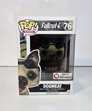 Dogmeat Funko Pop! #76 Fallout 4 Gamestop Exclusive Flocked Collectible Figure