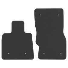 Velours Fußmatten für Alfa Romeo Stelvio ab Bj. 2017 Automatten ANTR VORNE LUX