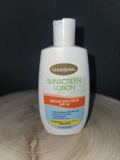 GoodSense Sunscreen Lotion Broad Spectrum SPF 30 Water Resistant 4 Oz  3.25 per gallon