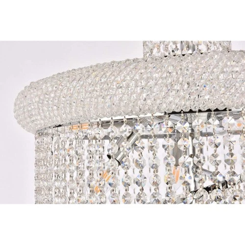 Elegant Lighting Spiral 22" 22 Light Royal Crystal Chandelier - Picture 5 of 8