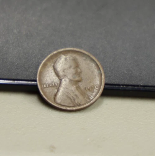 1910 S US Lincoln Cent 1c  Semi Key Date VG (Slight Corrosion)