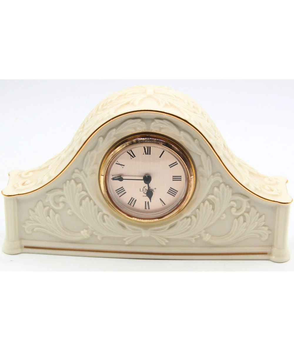 LENOX Clock Indiana Collectible Shelf, Mantel Clocks (1970-Now