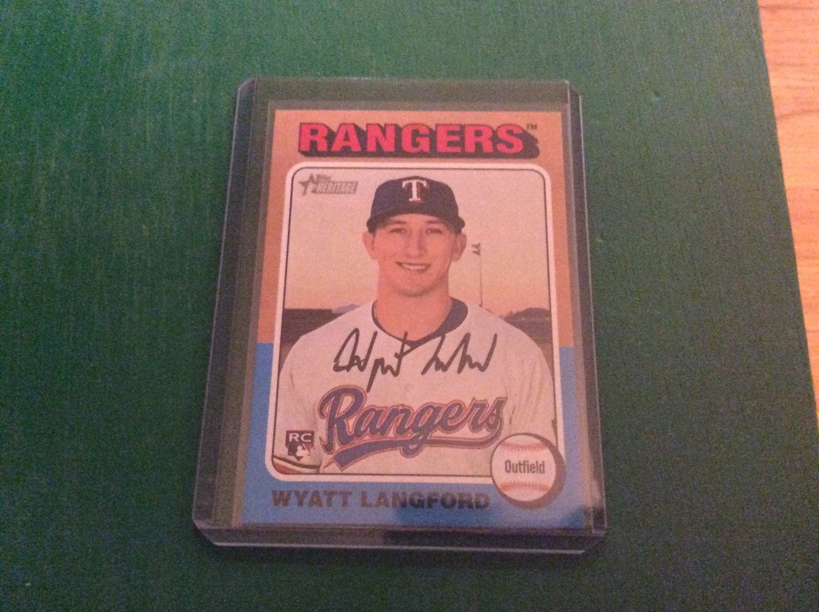 2024 Topps Heritage High Number - Wyatt Langford #581 (RC)
