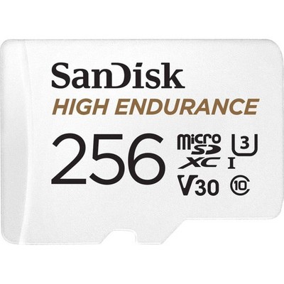 SanDisk 256GB High Endurance microSDXC card for IP cams & dash cams  (UK IMPORT)