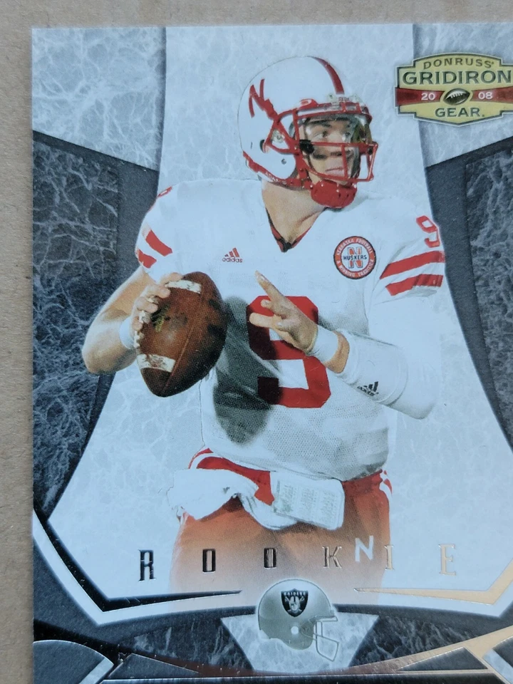 Sam Keller 2008 Donruss Gridiron Rookie Football Card 671/999 - Image 2 of 4