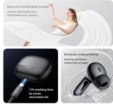 Yesido TWS26 Bluetooth 5.3 250mAh Kopfhörer, SCHWARZ – Bild 4